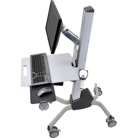 Carro Ergotron Neo-Flex LCD gris escritorio ergonómico (1/3)