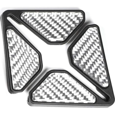 (Argent, 1 paire) Protection d'angle de portière de voiture universelle, protection d'angle anti-collision pour pare-chocs, anti-rayures (1/4)