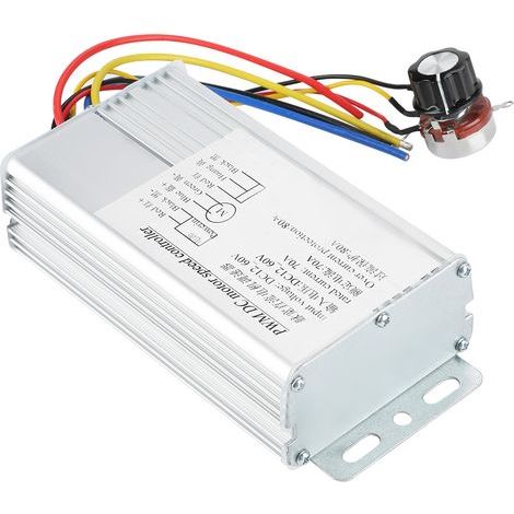 DC 12V-60V PWM Motor Speed PWM Motor Speed Controller, Contrôleur de Vitesse du Moteur, Régulateur de Commande de Conduite Réglable pour les Moteurs DC dans le 70A (1/5)