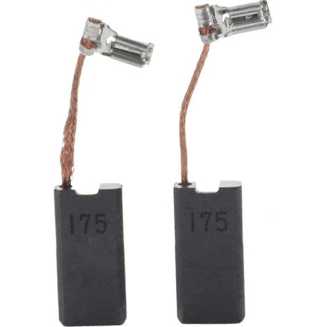 Balai de charbon Makita Cb-175 Hr1317c/cb 195844-2( ) (1/3)