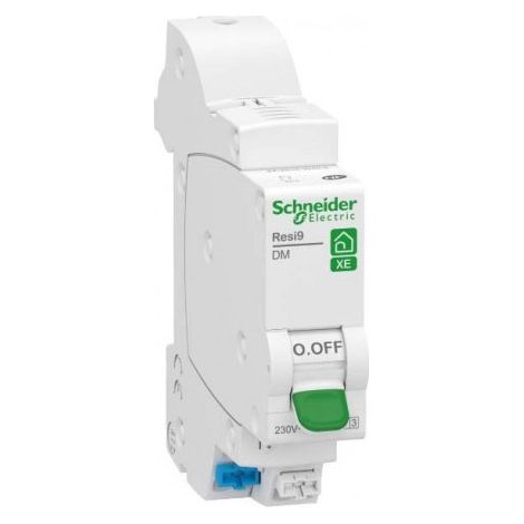 Schneider Electric – Disjoncteur unipolaire 1P + N 6 A – Courbe C – Embrochable – Pour installations électriques – Résistance à la surcharge