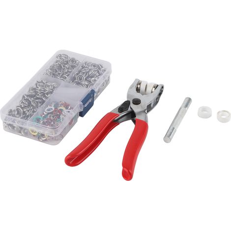 Boucle à cinq branches haut de gamme en métal, peinte avec une peinture en aérosol écologique, ensemble d'outils de presse manuelle (1/5)