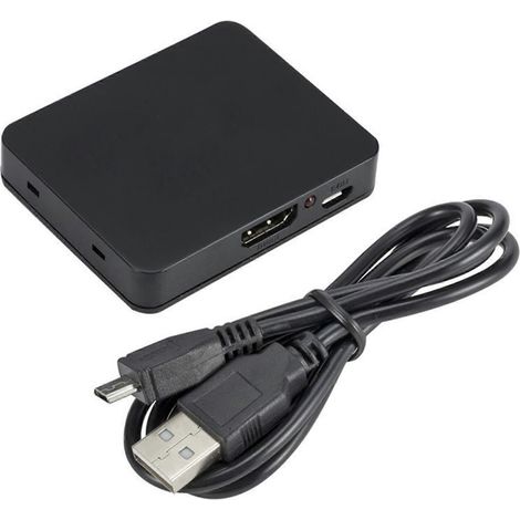 Répartiteur TV HD double canal, 1 entrée, 2 sorties, compatible avec les moniteurs 4K, avec fonction de synchronisation audio et vidéo, peut se connecter aux téléviseurs et aux cartes graphiques, disp (1/5)