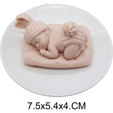 Silikon-Kuchenform für Babypartys, DIY-Gebäckdekoration, Backform für Schokolade, Cupcakes und Tortenaufleger, 1 Stück (1/5)