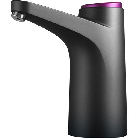 Pompe à eau portable en ABS, rechargeable par USB, intelligente et facile à utiliser pour la maison (gris foncé). (1/5)