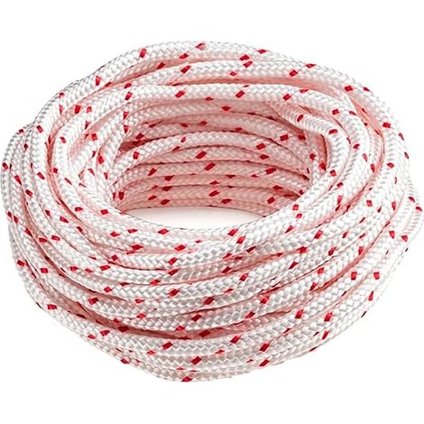 Corde de Lanceur 4mm pour Tondeuse et Debroussailleuse Thermique (1/5)