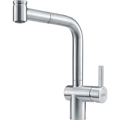 Franke Atlas Neo rubinetto inox con doccetta a doppio getto