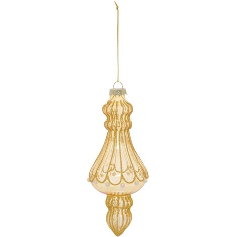 Lampadario in vetro sdn ambra 15cm - Feeric lights & christmas (1/2)