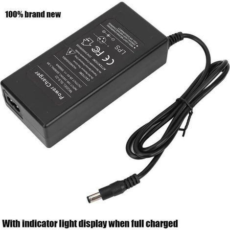 ALLIANDIS 29.4V Chargeur de scooter , Chargeur de prise pour scooter électrique (prise EU) NOUVEAU