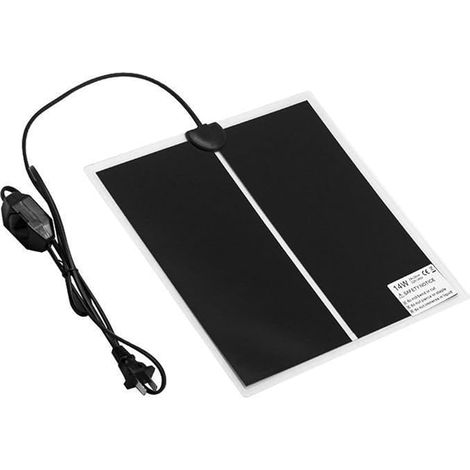 Tapis Chauffant Reptile, réglage de la température,14W 2828cm (1/5)