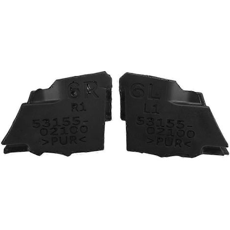 Une paire de blocs de mousse de rembourrage de capot moteur 53155-02100 53156-02090, compatibles avec les radiateurs de capot moteur 2014-2018. (1/5)