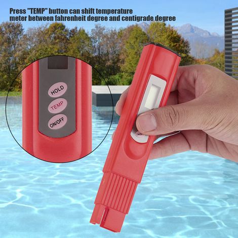 LCD-Digital-TDS-Tester, tragbares Messgerät zur Überwachung der Wasserqualität in Schwimmbädern und Aquarien (1/5)