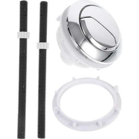 Bouton Poussoir Wc Double chasse d’eau, 48x57 Mm (1/5)