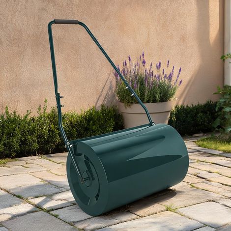 Rouleau de Jardin 63L avec Lame Rasclante pour Nivellement (1/5)