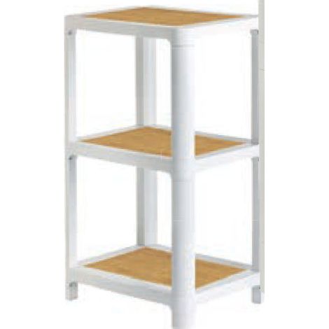 Estanteria rectangular VIGAR Klar bamboo pint 3 s 12140