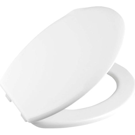 Aqualine Alicante - Asiento de WC, polipropileno, blanco ST262 (1/5)