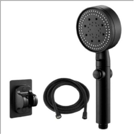 Pommeau de douche Pommeau de douche à économie d'eau, 3 pièces, 5 Modes réglables, haute pression, buse de pulvérisation à main, accessoires de salle de bain (1/5)