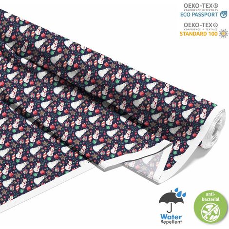 TESSUTI DECORATIVI PER ESTERNI OXFORD - Motivo natalizio  DX1902 (1/5)