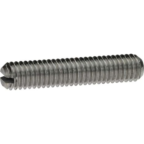 Reidl ISO 4766 Gewindestifte M12x60, mit Schlitz/Kegelkuppe, 14H blank (1/3)