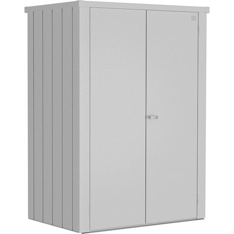 Terrassenschrank Romeo Gr. L HIGH silber-metallic
