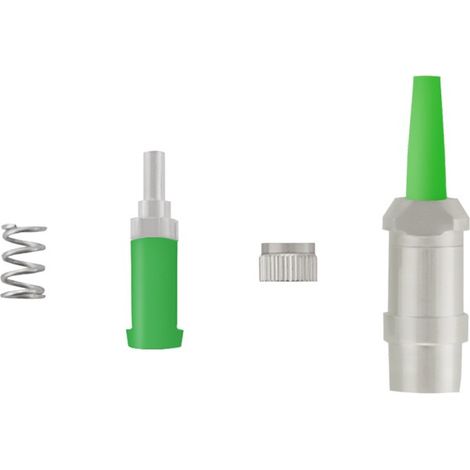 Conectores de fibra óptica Qoltec FC/APC  Monomodo  0,9 mm