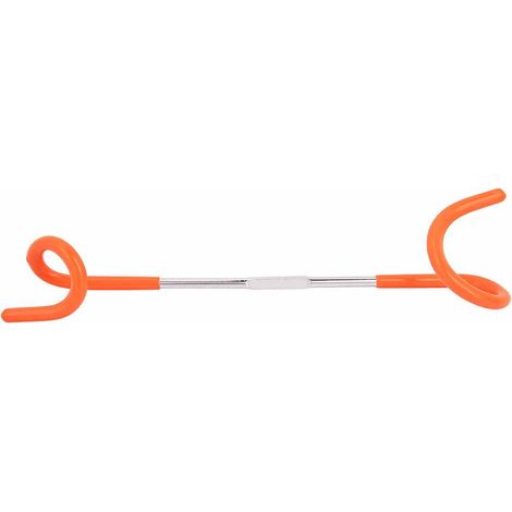 Crochet de lampe de tente en métal en forme de spirale en S à double sens pour utilisation en camping extérieur