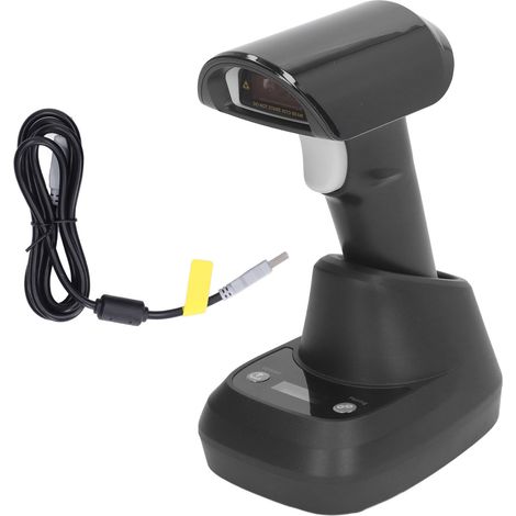 Lecteur de codes-barres sans fil Bluetooth W2-L (1D/2D) avec base (1/5)