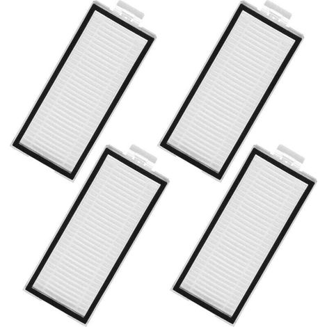 Lot de 4 filtres lavables pour aspirateurs robots Roborock Q5 Pro, Q5 Pro+ (Plus), Q5 Max+ (Plus), Q5 DuoRoller+, Q7, Q7+, Q7 Max, Q7 Max+, Q8 Max et Q8 Max+ (1/4)