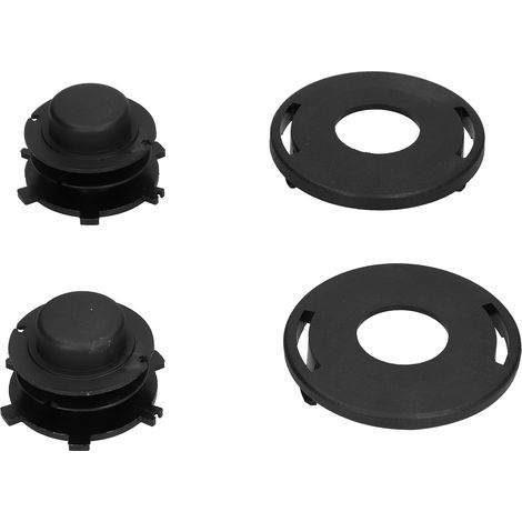 Lot de 6 capuchons supérieurs de bobine de fil de coupe pour tondeuses Stihl FS 90, 110, 120, 130, 55, 80, 83 et 85 (1/5)