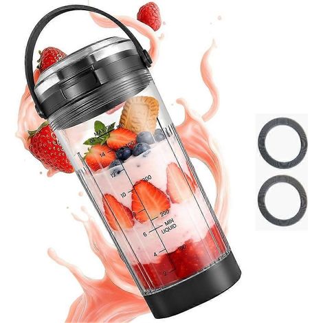 Bol de rechange pour blender Ninja Blast532 ml (18 oz)compatible avec les blenders des séries BC100 et BC151 (noir). (1/5)