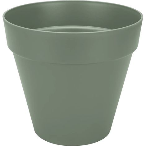 elho® Loft Pflanzkübel Urban 40 Pistaziengrün mit Rollen Ø 39 cm - Kunststoff
