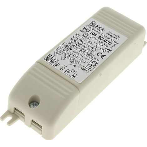 Transformateur wu105 2c-07d pour Hotte Rosieres, Hotte Ariston, Hotte Scholtes, Hotte Candy, Hotte Faure, Hotte Electrolux, Hott (1/4)