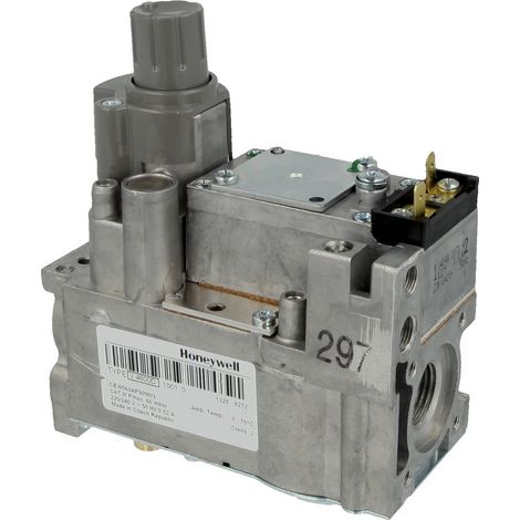 Honeywell – Bloc gaz V4600D 1001U – Pression 20 mbar – Débit 4 m³/h – Température -10°C à +60°C – Installation facile pour chaudières à gaz