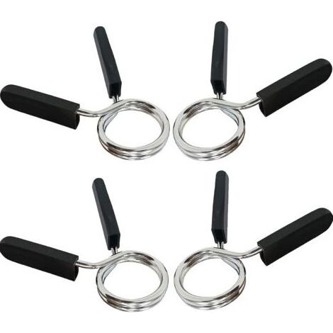 Pince Haltere, 4 Pcs Pinces à Ressort pour Haltères (1/5)