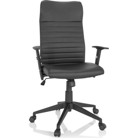 Bürostuhl / Chefsessel ARTON 30 Kunstleder schwarz hjh OFFICE (1/5)