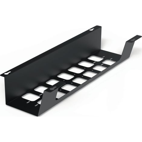 Canale portacavi BOXIT V in metallo nero L.520mm P.120mm