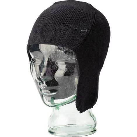 Capuchon d’hiver G noir 30 % WV / 70 % polyacrylique (1/2)