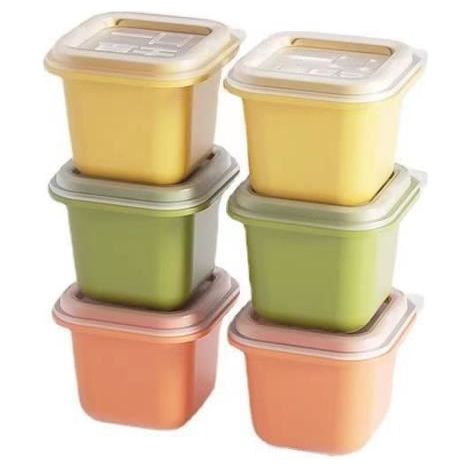 Mini Moule à Glace en Silicone, Popsicle Moules DIY Réutilisable, 6 Moules à Glaçons, pour Popsicles, Crèmes Glacées, Sorbets (1/4)