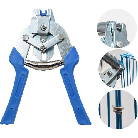 Pince à anneaux pour cages à poules, outil de fixation pour cages à poules en grillage-AquaForge