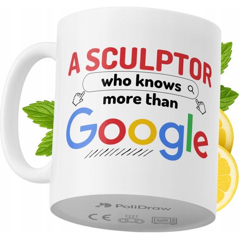 Lustige Tasse für Bildhauer – Kaffee- oder Teetasse mit witzigem Textdesign – Ideal für Geburtstage, Namenstage, Feiertage und besondere Anlässe. Hochwertige Tasse für Zuhause, Büro und Arbeit. Farbe: