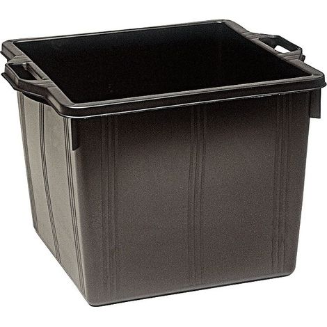 Vasca per Macerie Plastica 40x40x33 cm Capacit Litri 40 con 2 manici