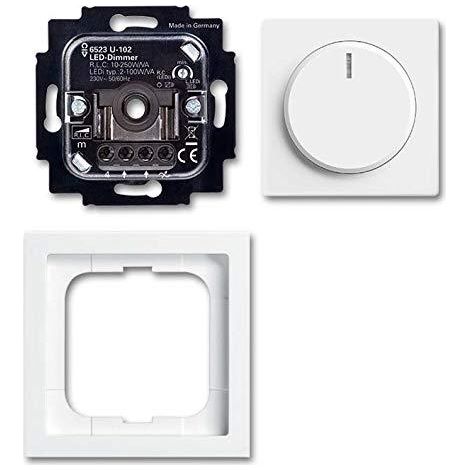Busch-Jaeger 6523 UJ-84-102 Regulador rotativo blanco