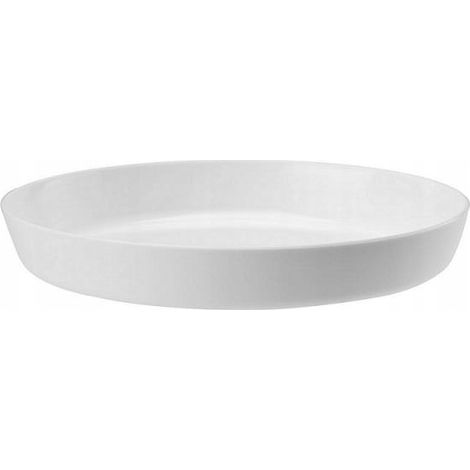 Untersetzer für Blumentöpfe aus Kunststoff, weiße Azalee, 11 cm