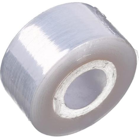 Cinta elástica transparente para injertar plantas y frutales, 3 cm x 200 m