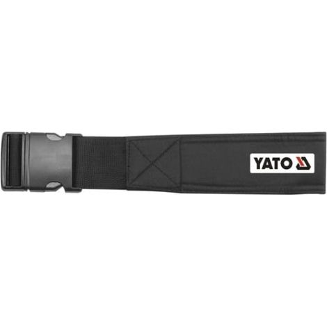 YATO, modelo YT-7409, Cinturón para funda Yato, color Negro, ideal para mantener tus herramientas organizadas y accesibles, resistente y cómodo para trabajo profesional.