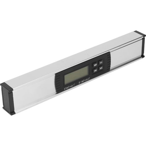Digitale Wasserwaage mit Winkelmesser, elektronisches Winkelmessgerät aus Aluminiumlegierung mit Magnetfuß (1/5)