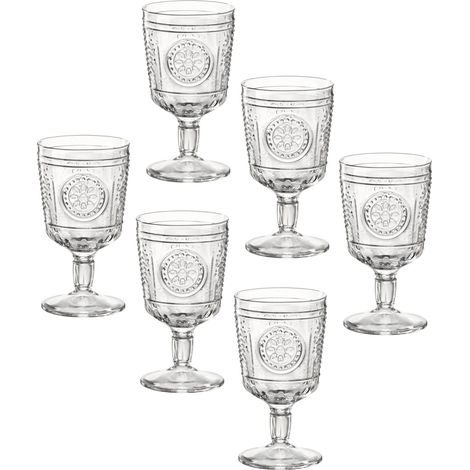 Verre à pied romantique (lot de 1), transparent (1/5)