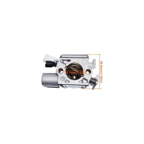 Carburateur, filtre à air, durite d'essence, bougie d'allumage pour tronçonneuse Stihl MS231 MS251 MS231C MS251C MS241 MS241C, pièces de rechange 1143 120 0611 1143 120 0617 Zama C1Q-S296 C1Q-S233