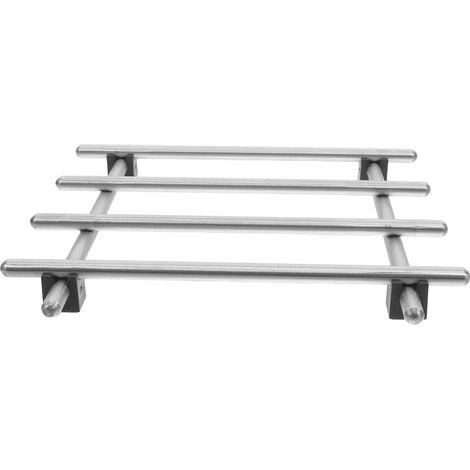 Dessous de plat en inox, 18x18 cm, antidérapant (1/5)