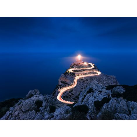 Papier peint panoramique maritim,méditerranéen Cap Formentor (1/4)